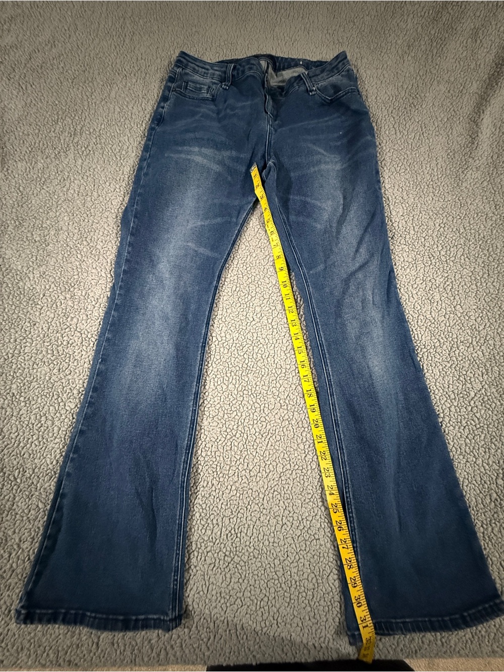 Women’s Dark Blue Flare Jeans - Wide Leg